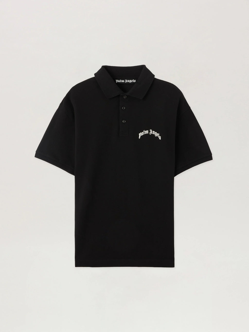 Curved Logo Polo Shirt