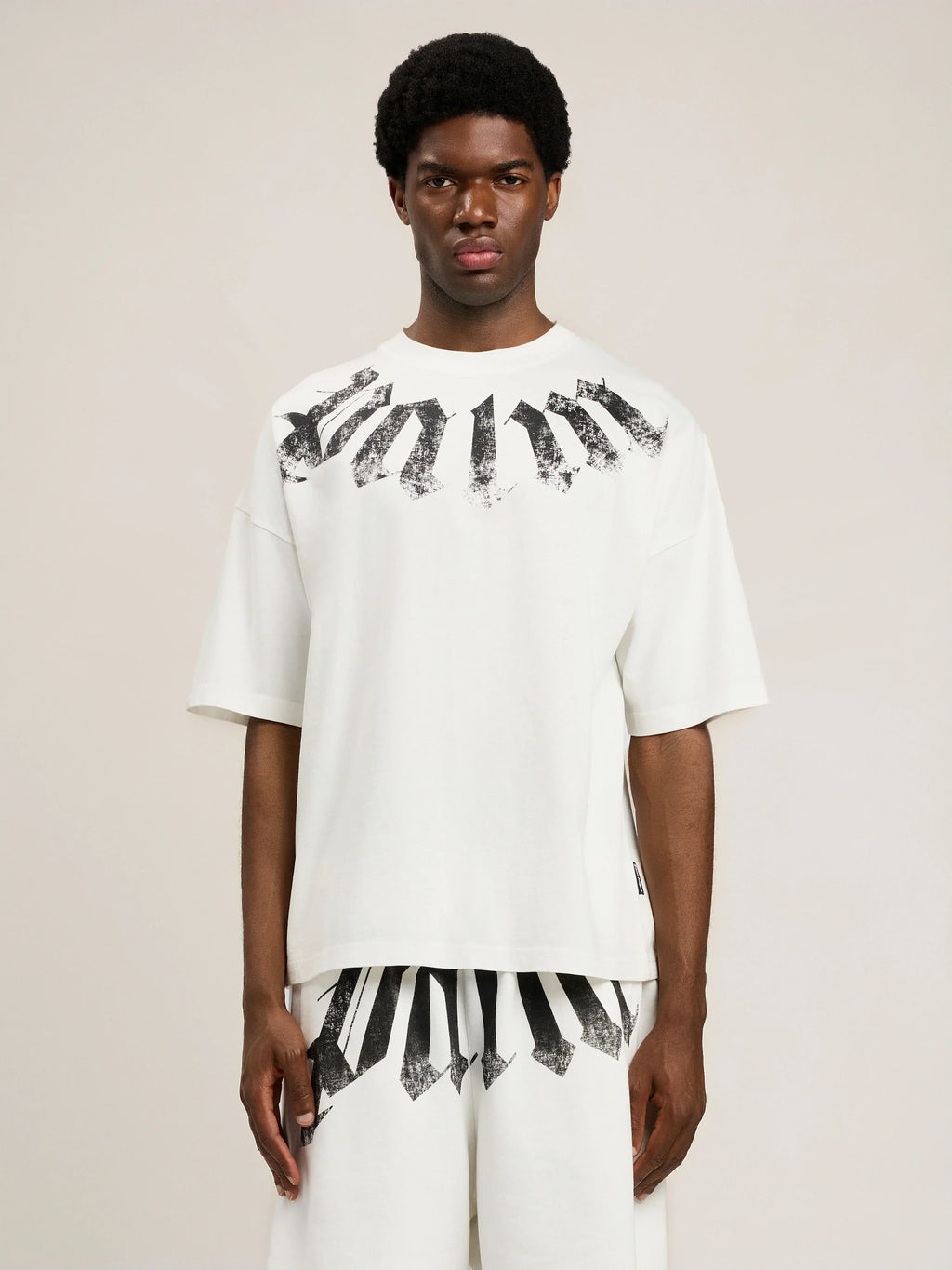 Big Neck Logo Loose T-Shirt