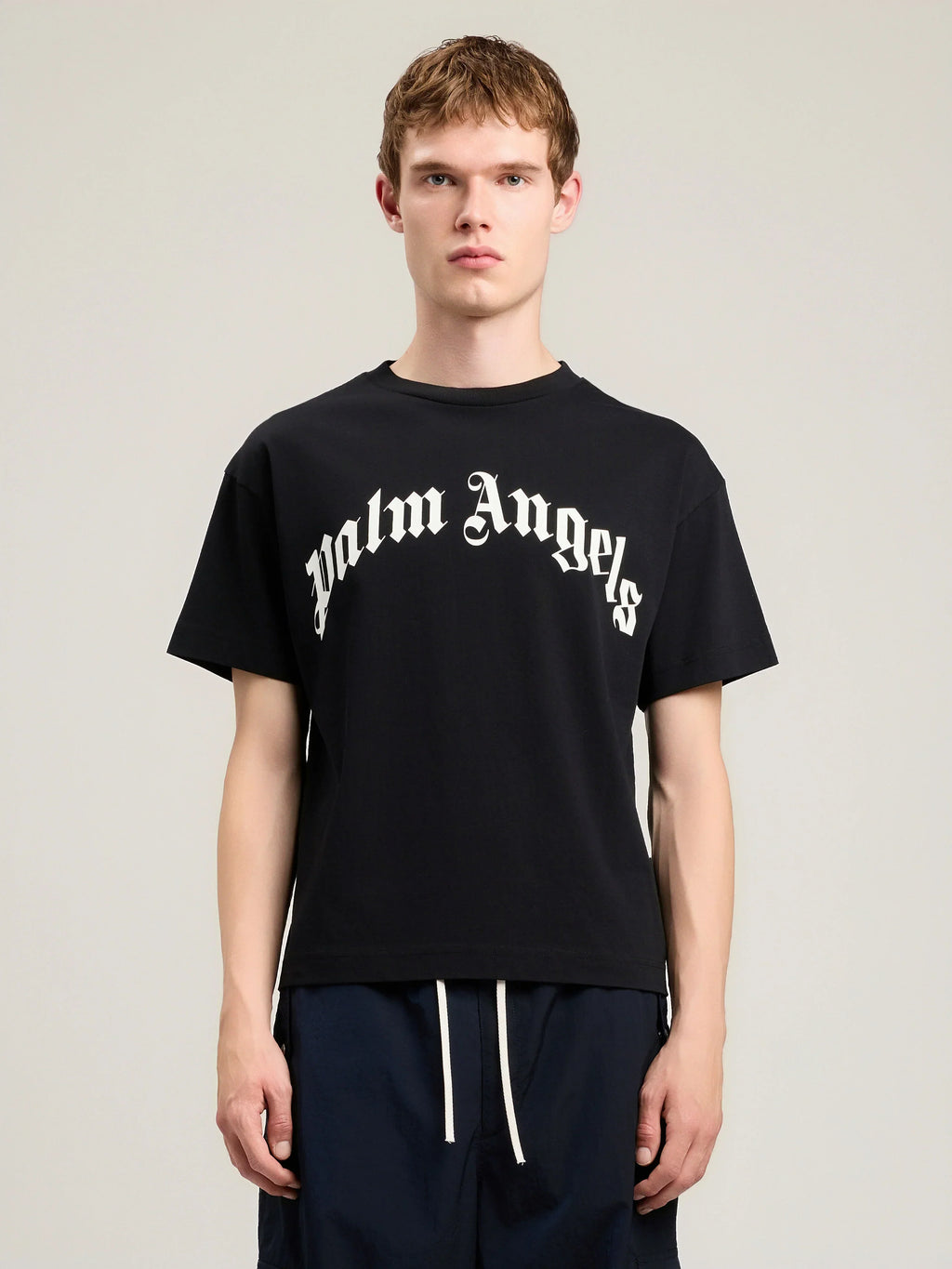 Curved Logo T-Shirt