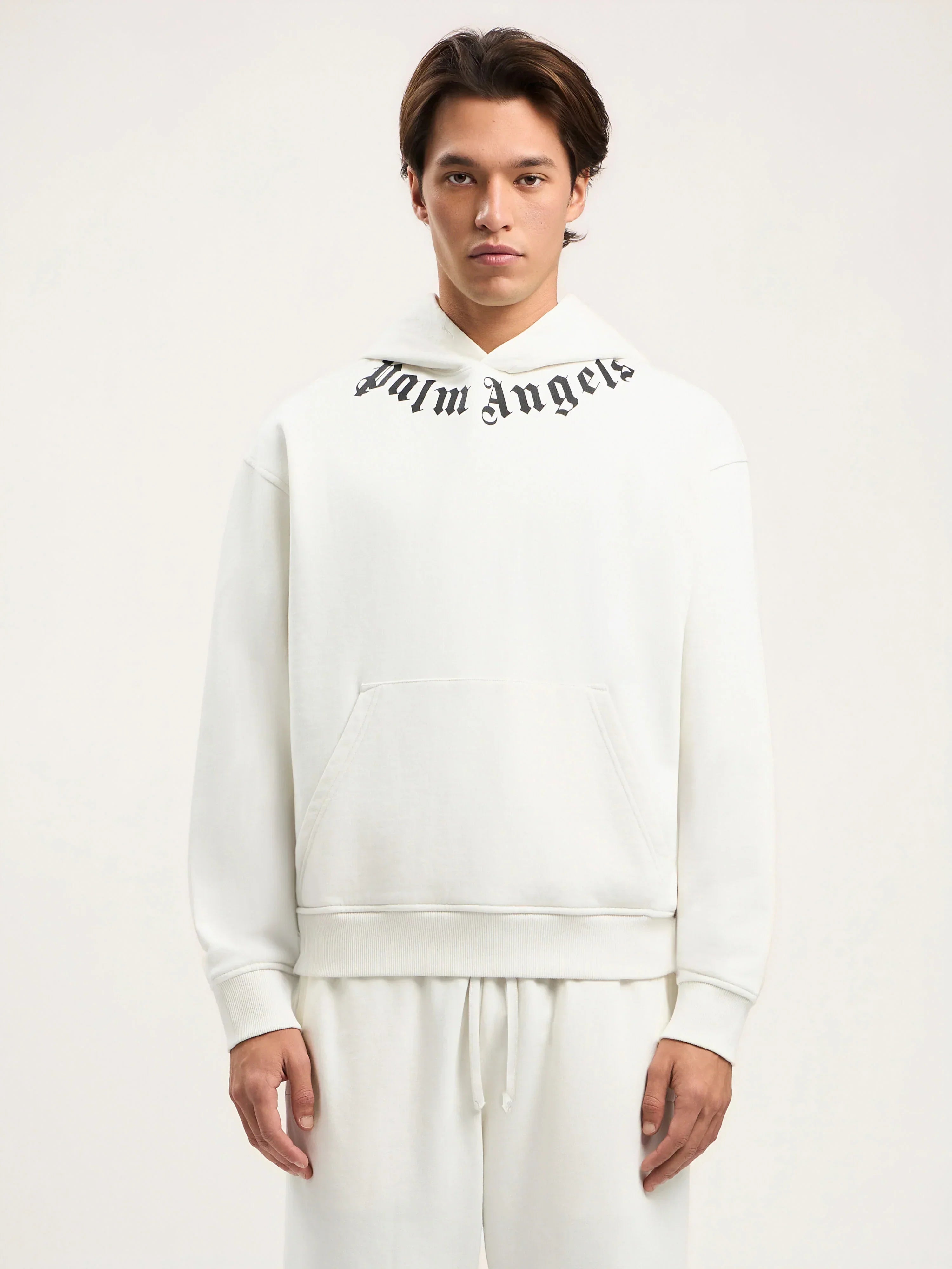 Neck Logo Hoodie