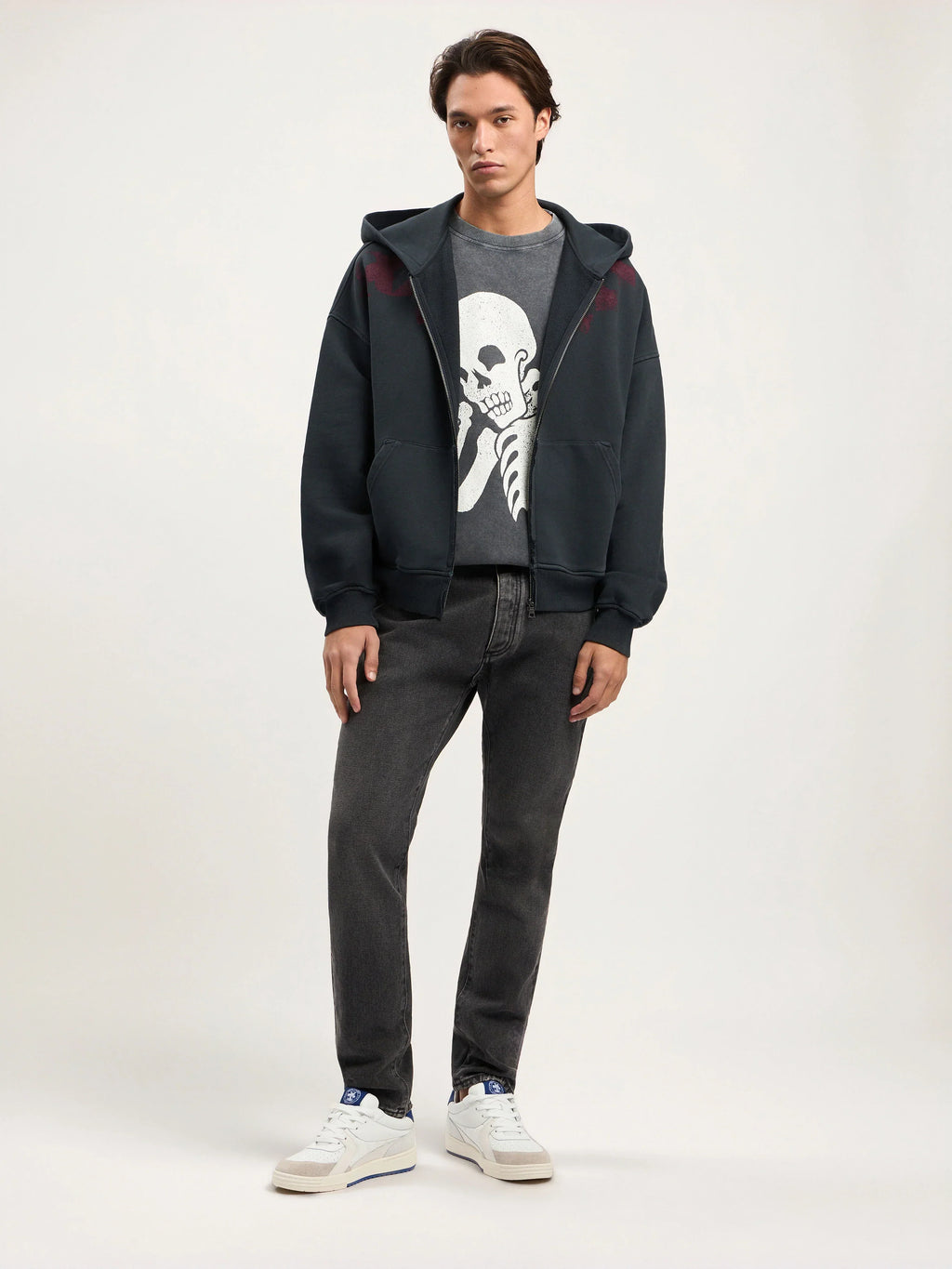 Big Neck Logo Zip Hoody