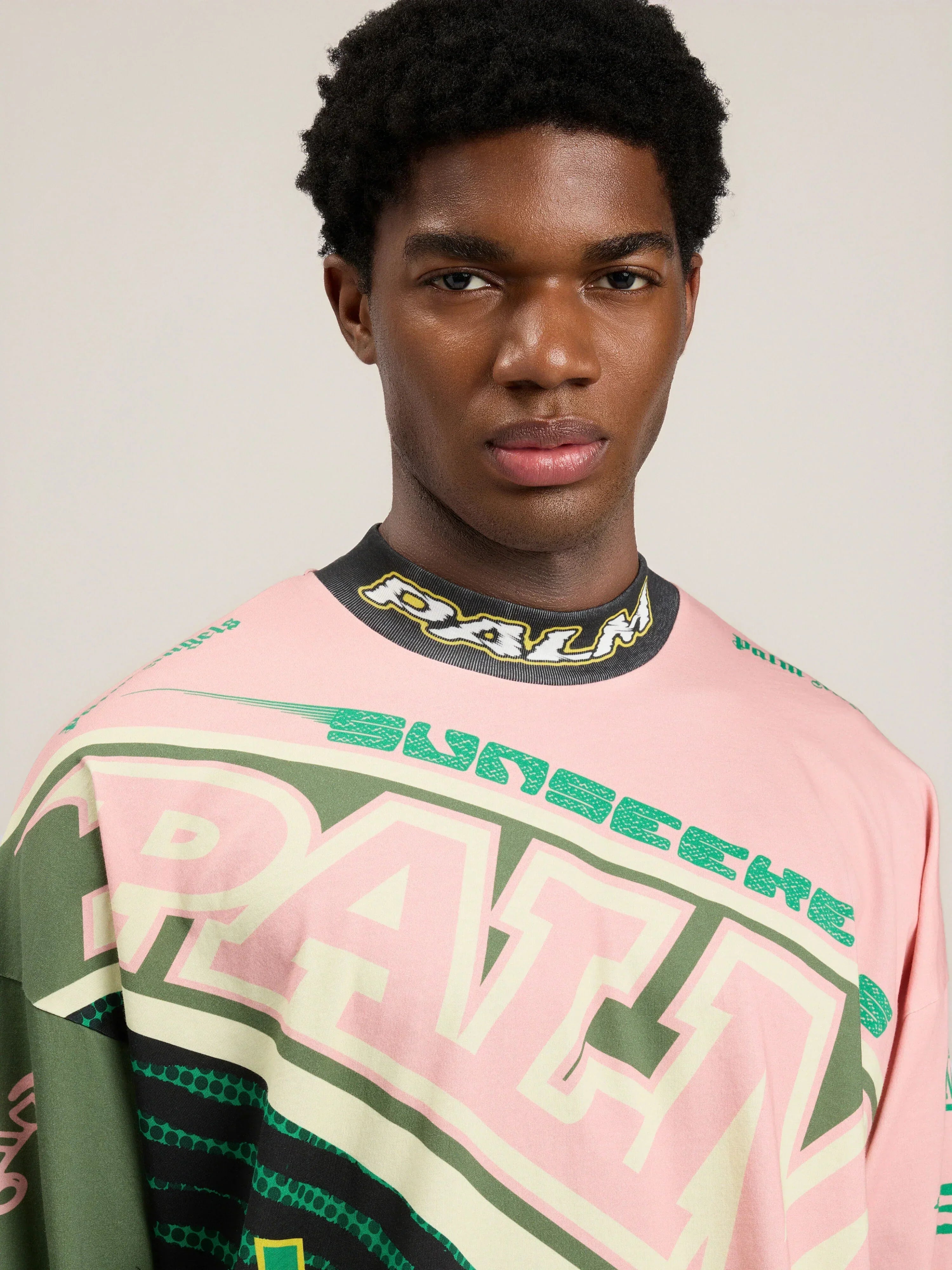 Racing Loose Long-Sleeved T-Shirt