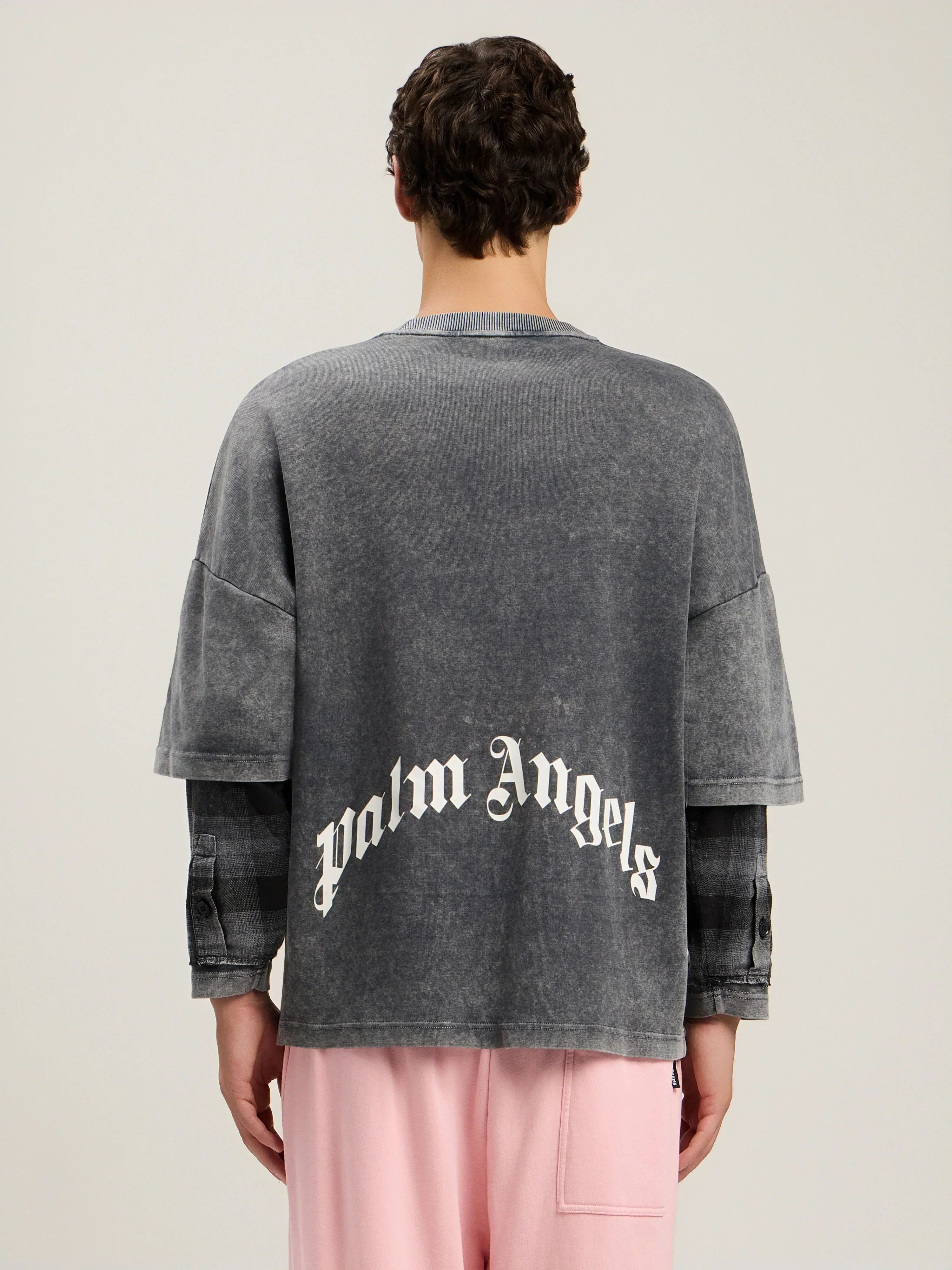 Skull Double Long-Sleeved Shirt