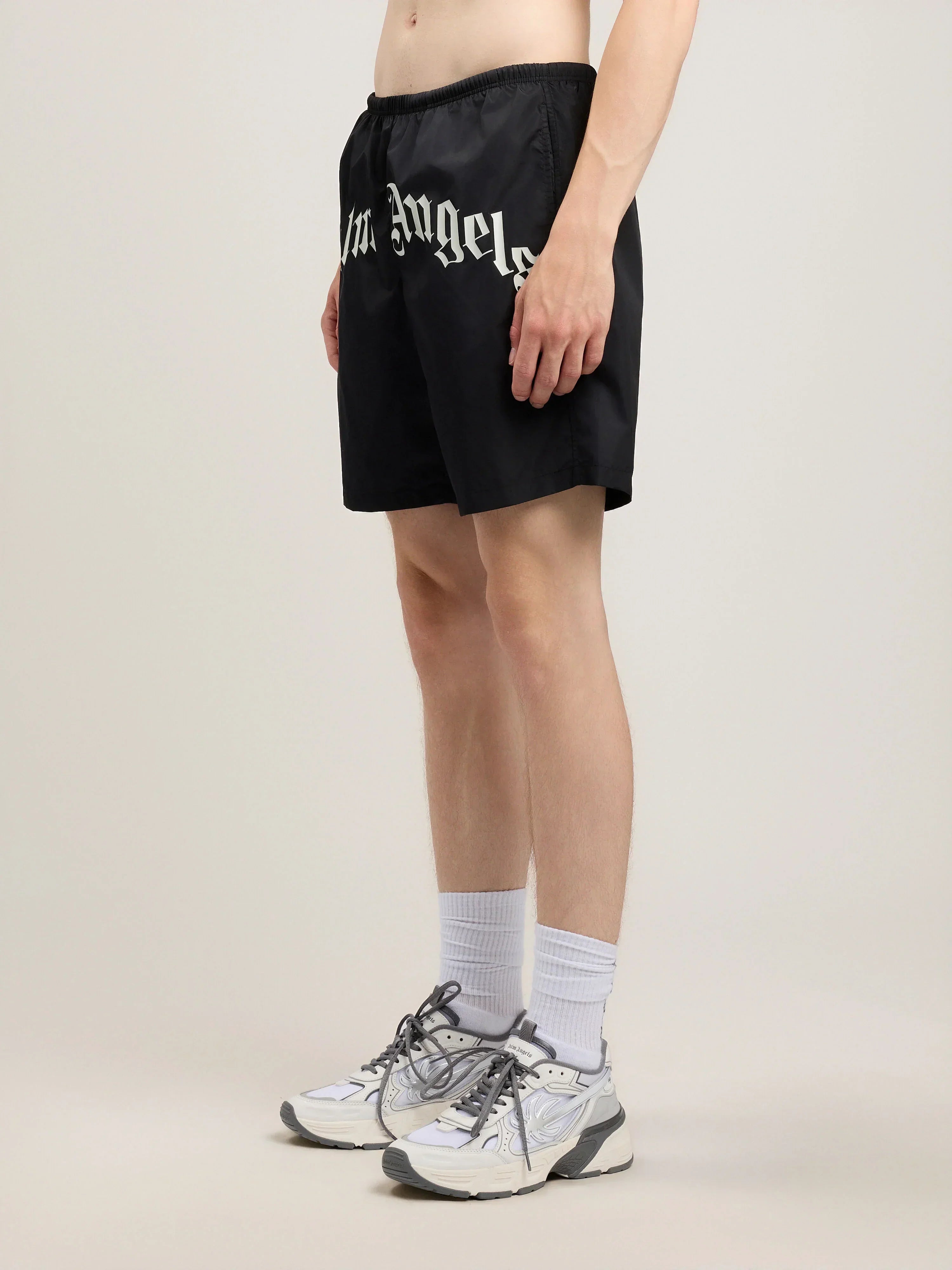 Curved Logo Swimshorts