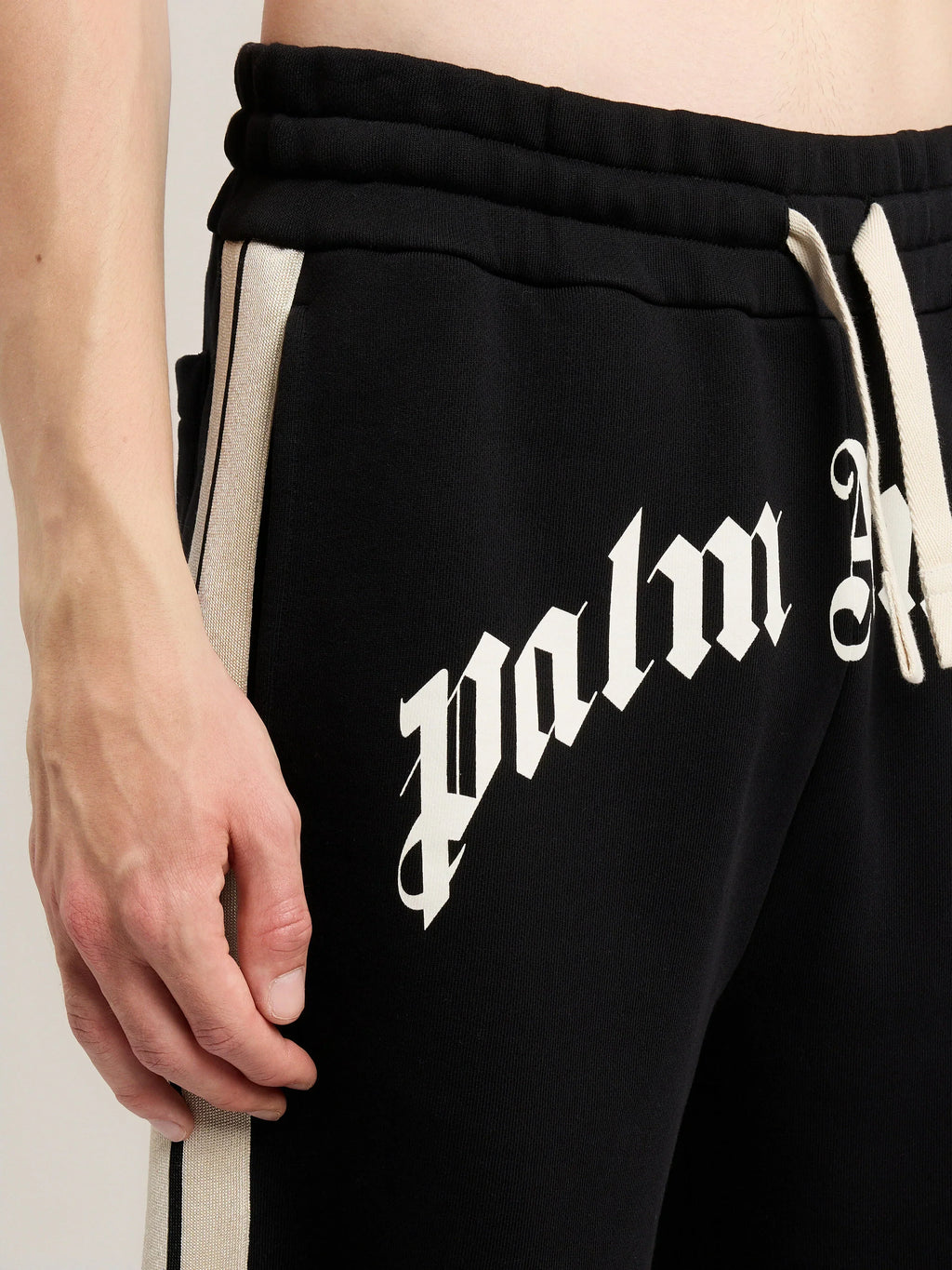 Curved Logo Track Sweatshorts
