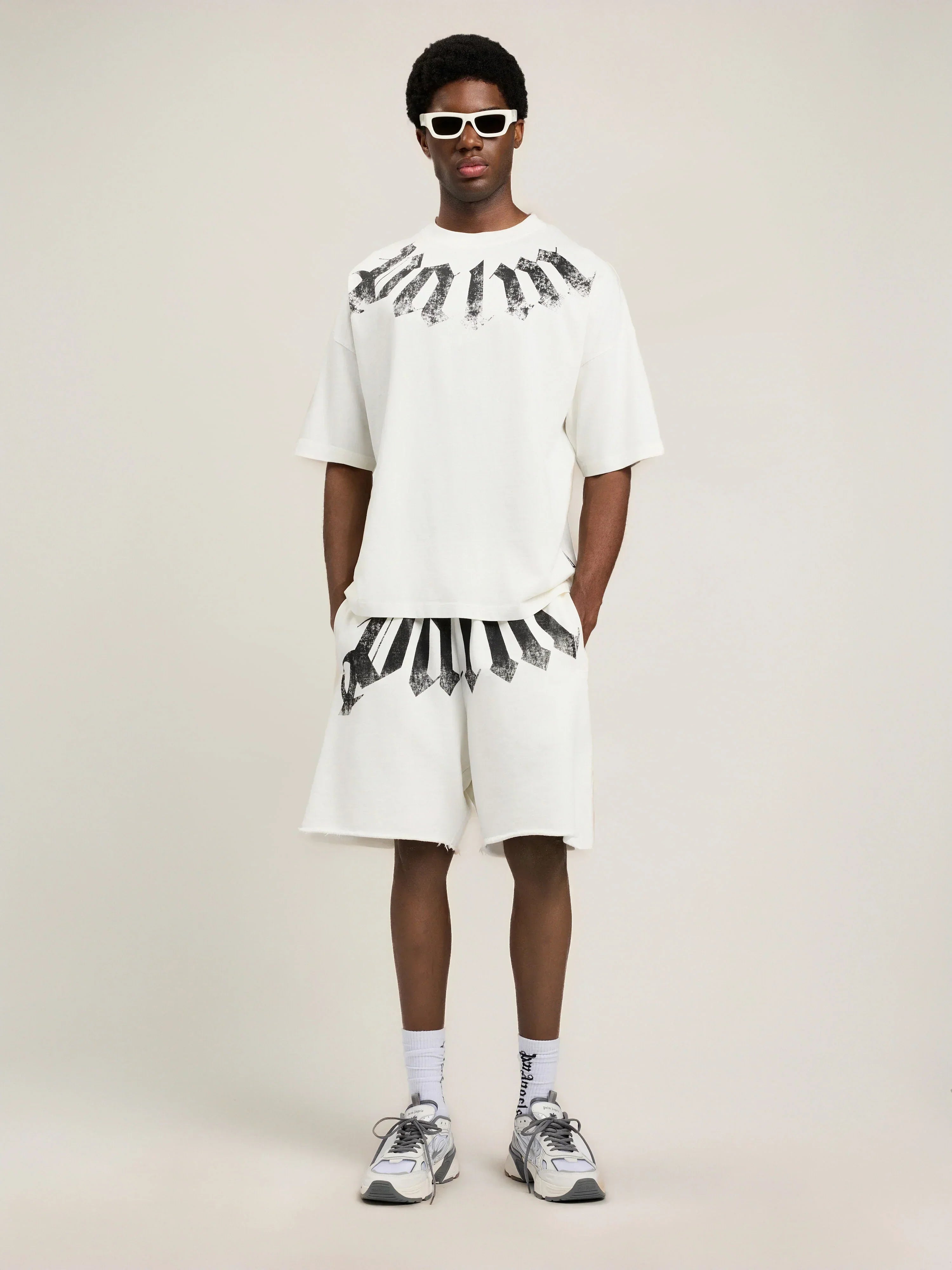 Big Neck Logo Loose T-Shirt