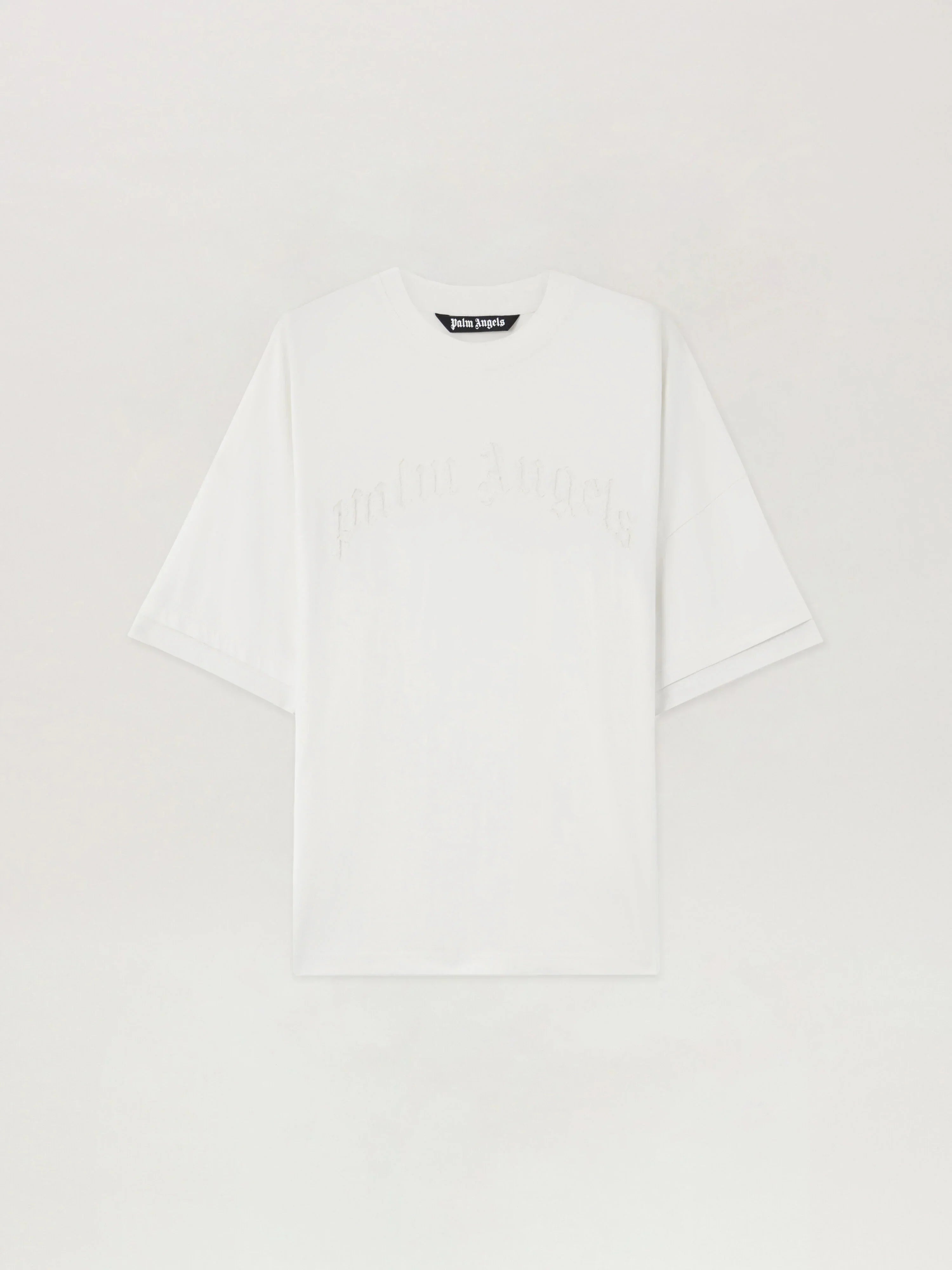 Curved Logo Loose Double T-Shirt