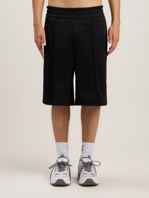 Back Curved Logo Track Shorts