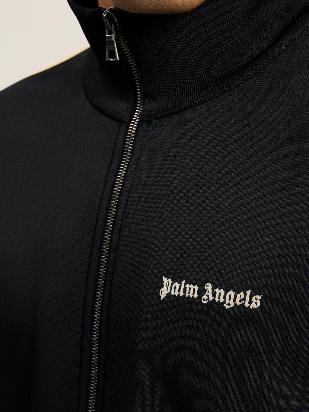 CLASSIC LOGO TRACK JACKET BLACK - OFF WH
