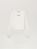 Back Curved Logo Loose Sweatshirt