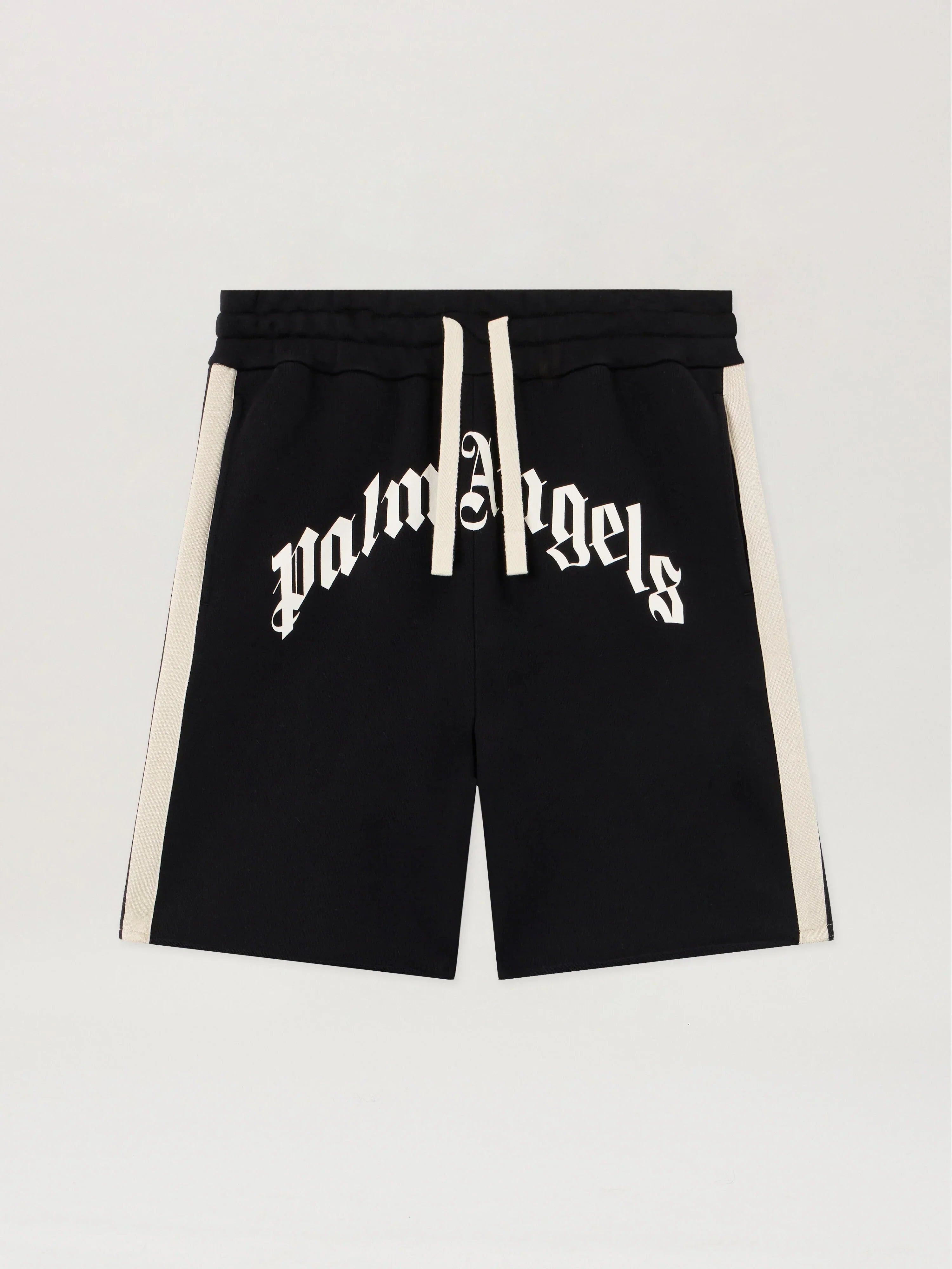 Curved Logo Track Sweatshorts