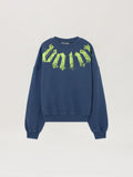 Big Neck Logo Loose Sweatshirt