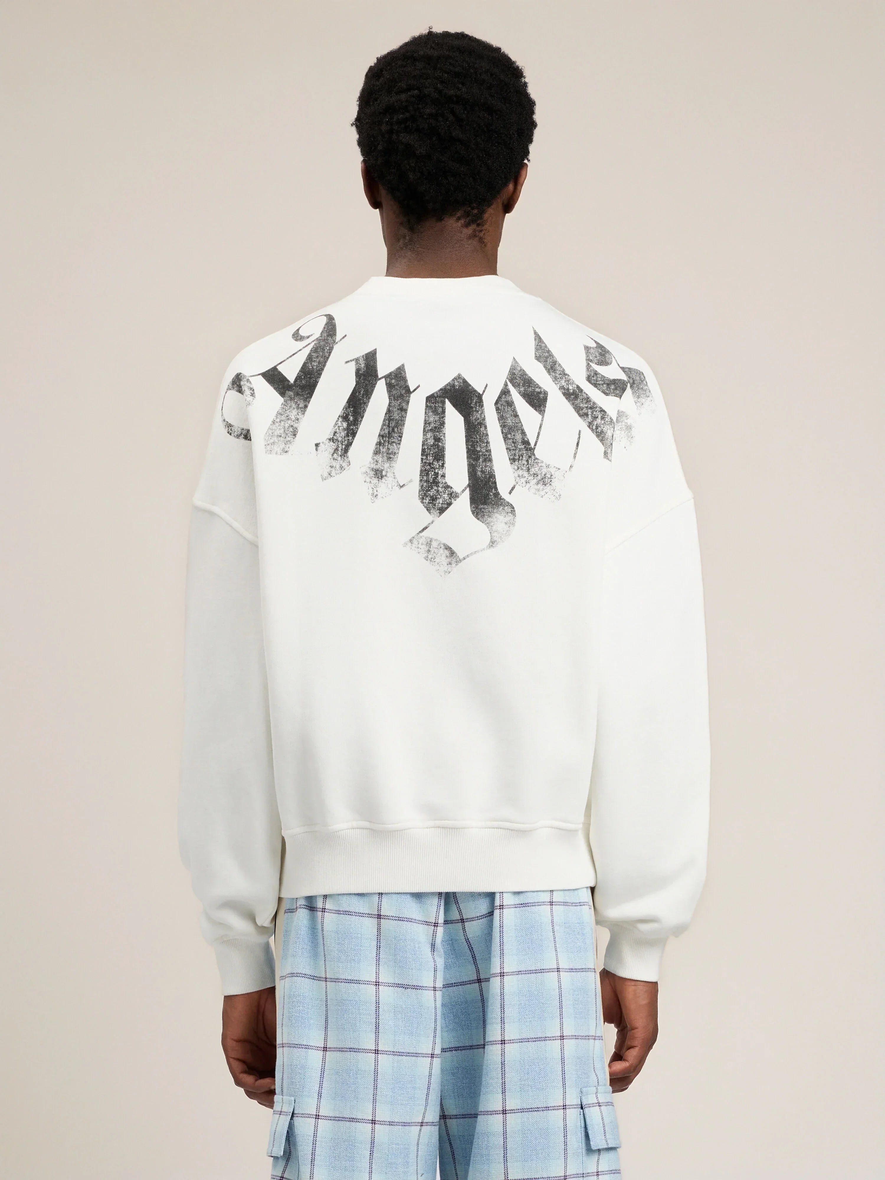Big Neck Logo Loose Sweatshirt