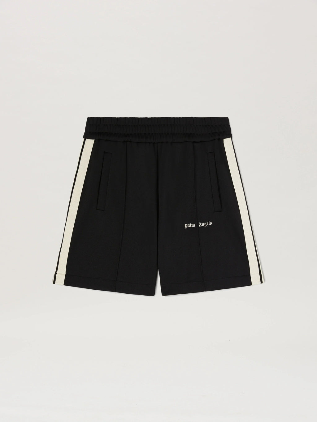 CLASSIC LOGO TRACK SHORTS BLACK OFF WHIT